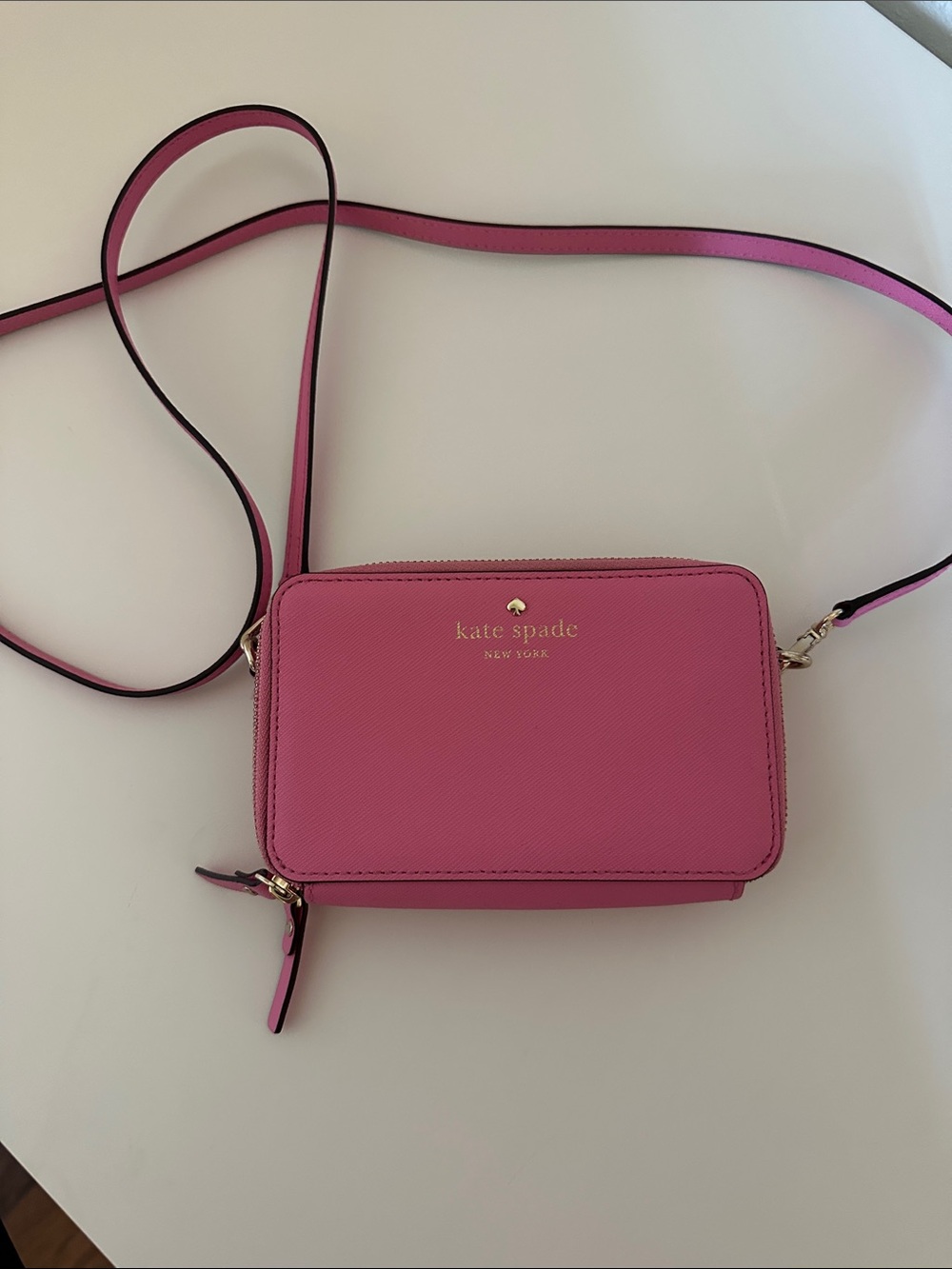 kate spade Cedar Street Pink Saffiano Crossbody Bag